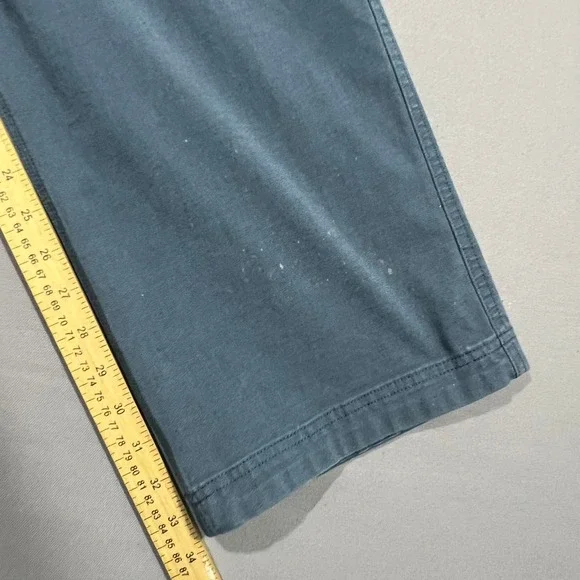 Duluth Trading Flex Fire Hose Sweat Management Carpenter Pants Blue Men 36x34 - Picture 8 of 16